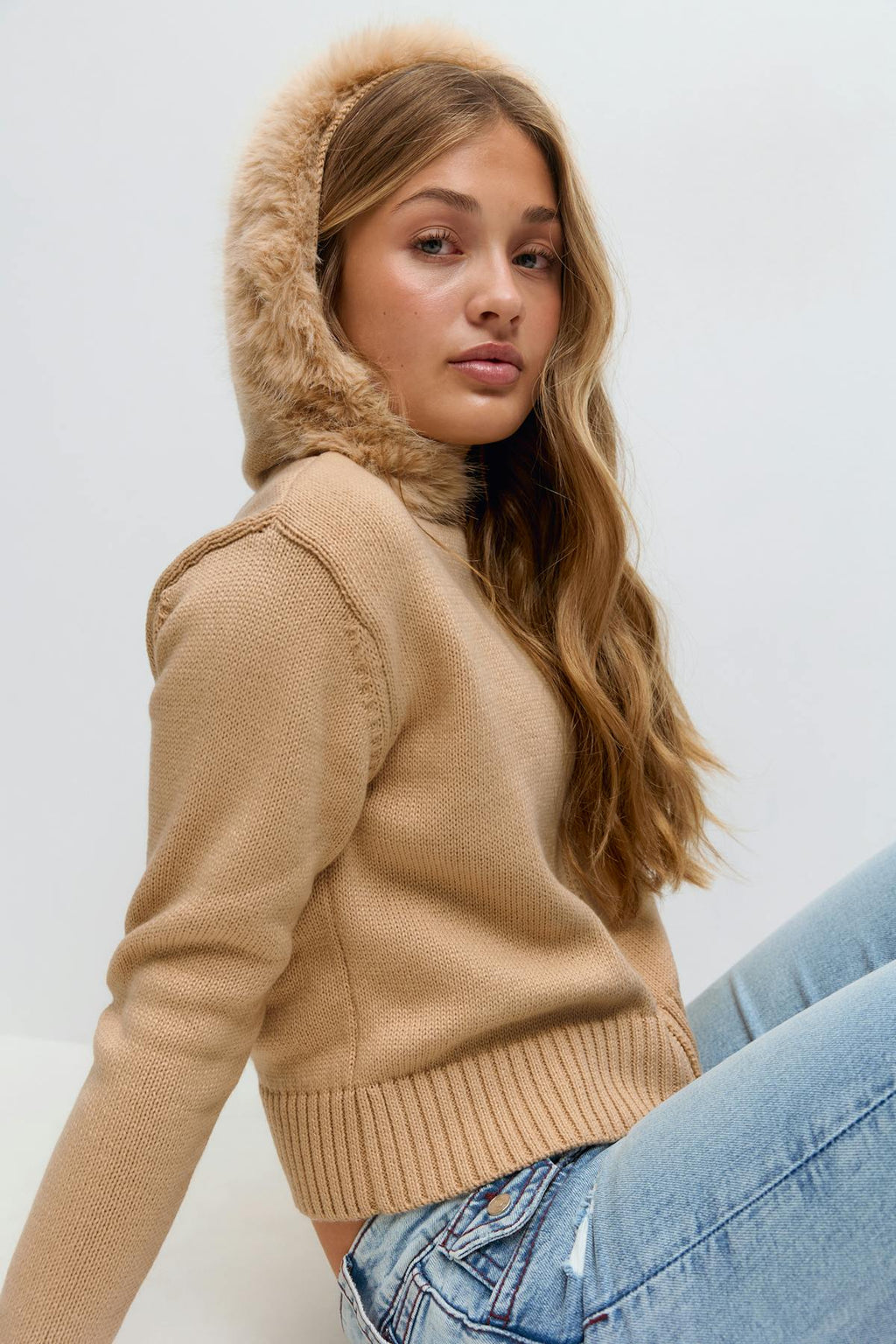 Y fur hoodie
