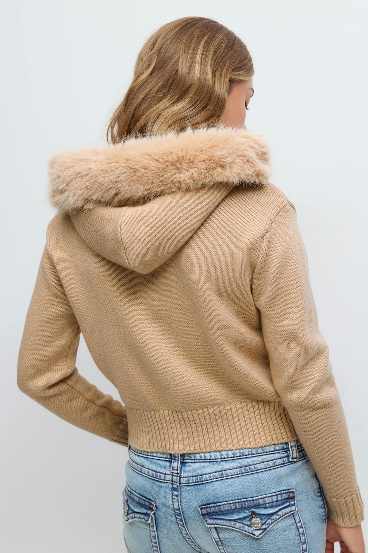 Y fur hoodie