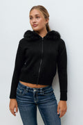Y fur hoodie