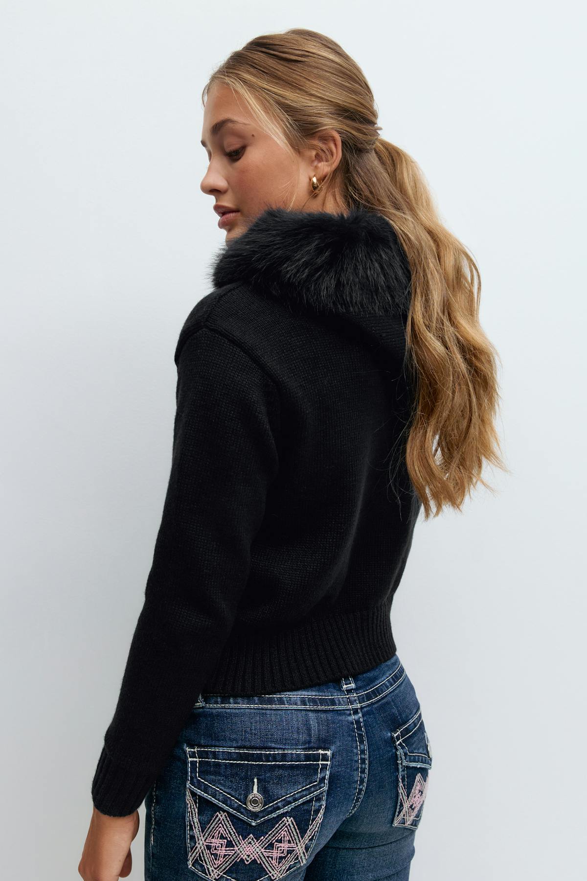 Y fur hoodie
