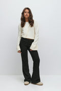 Y low bootcut trousers