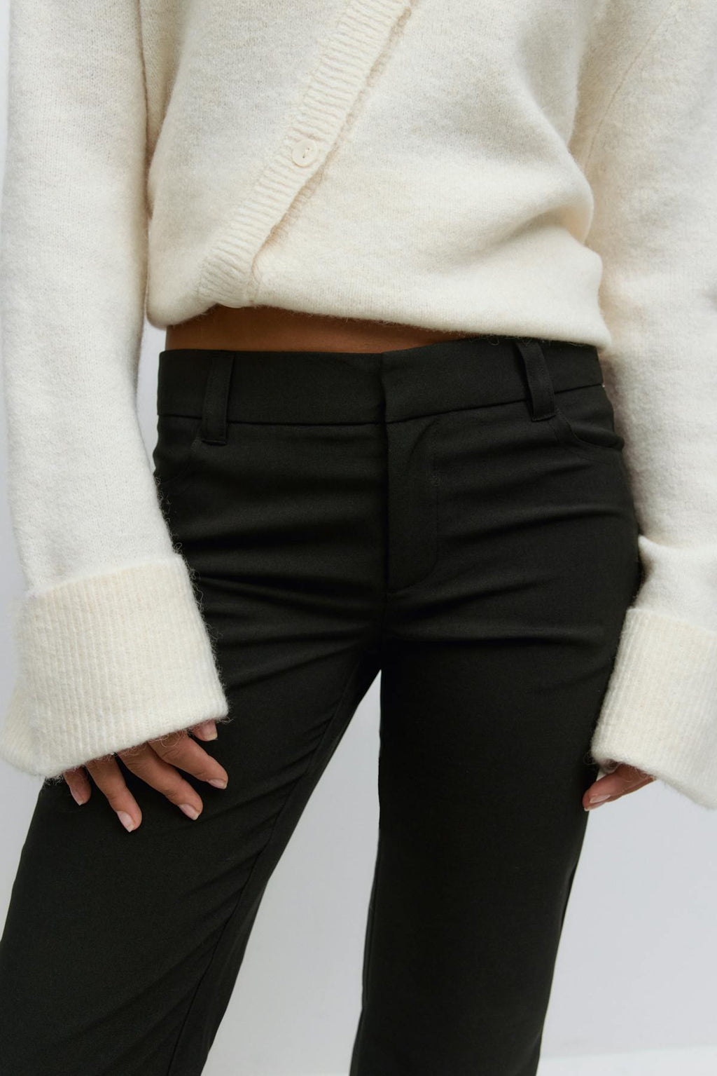 Y low bootcut trousers
