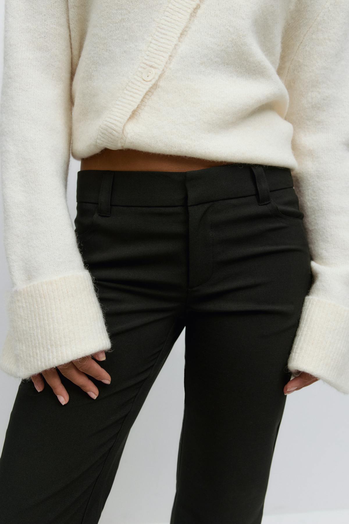 Y low bootcut trousers tall