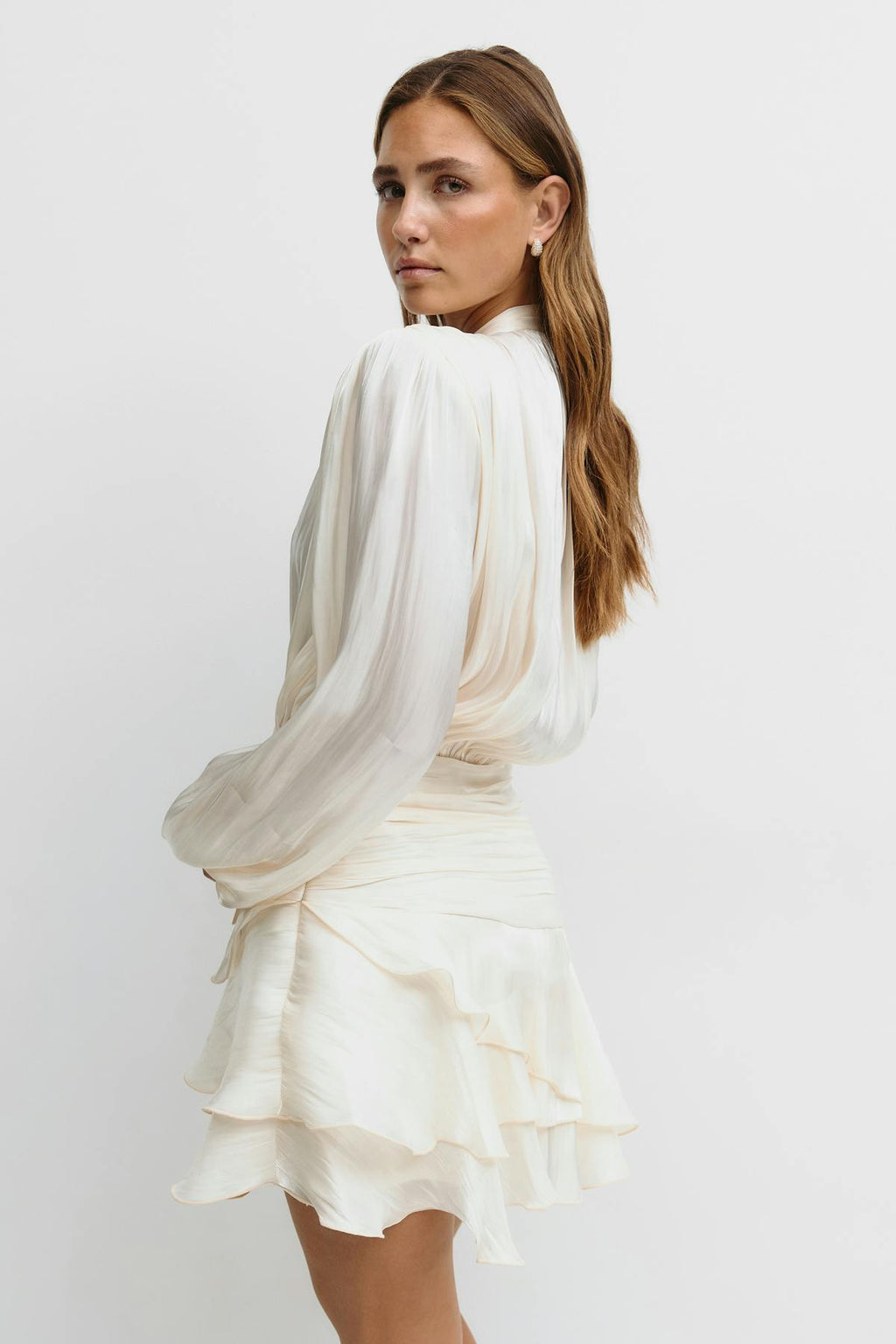 Mini frill dress