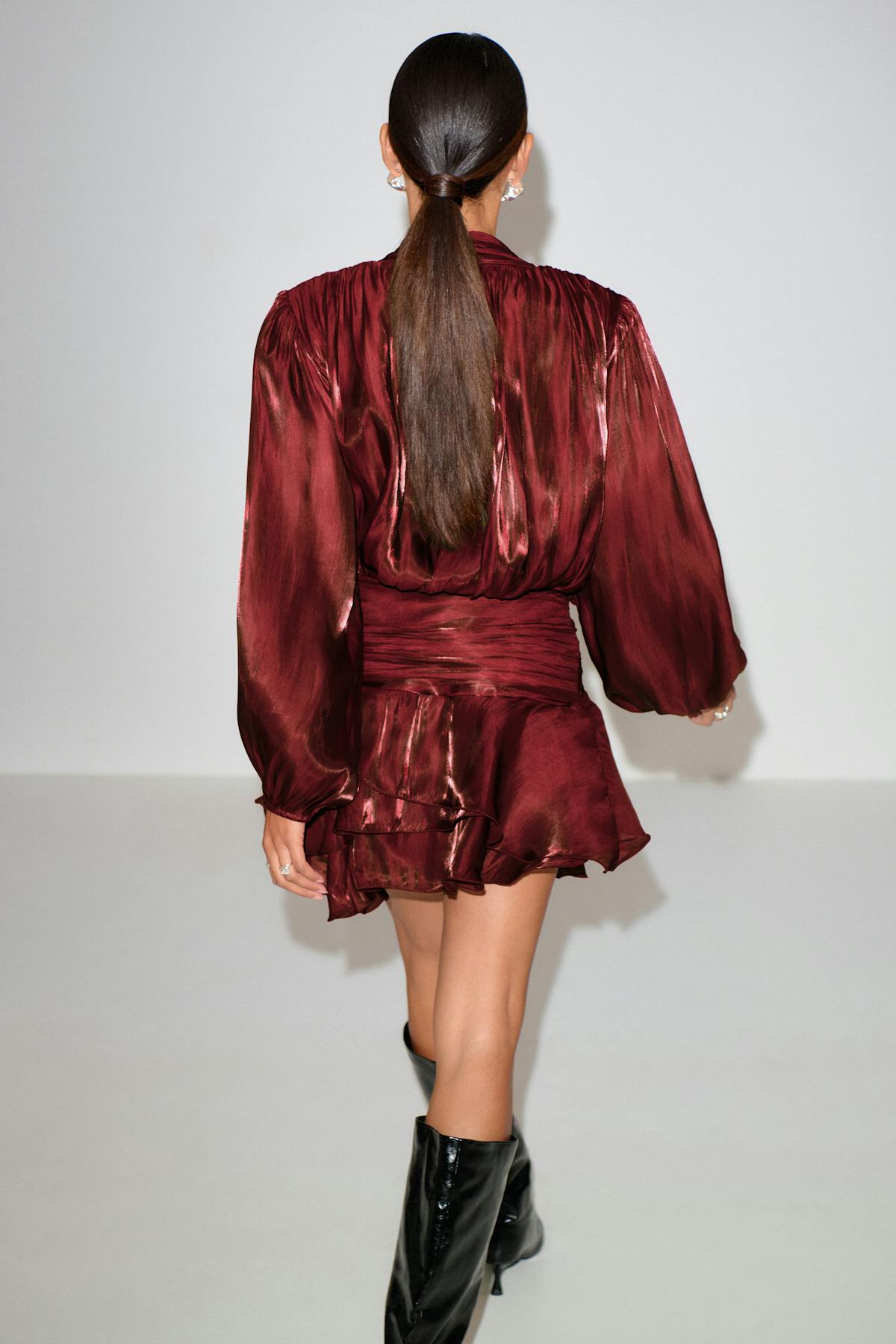 Mini frill dress