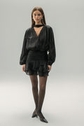 Mini frill dress