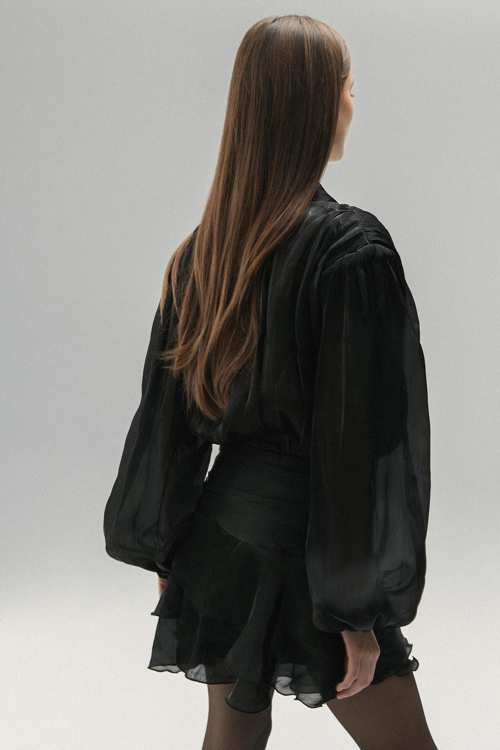 Mini frill dress