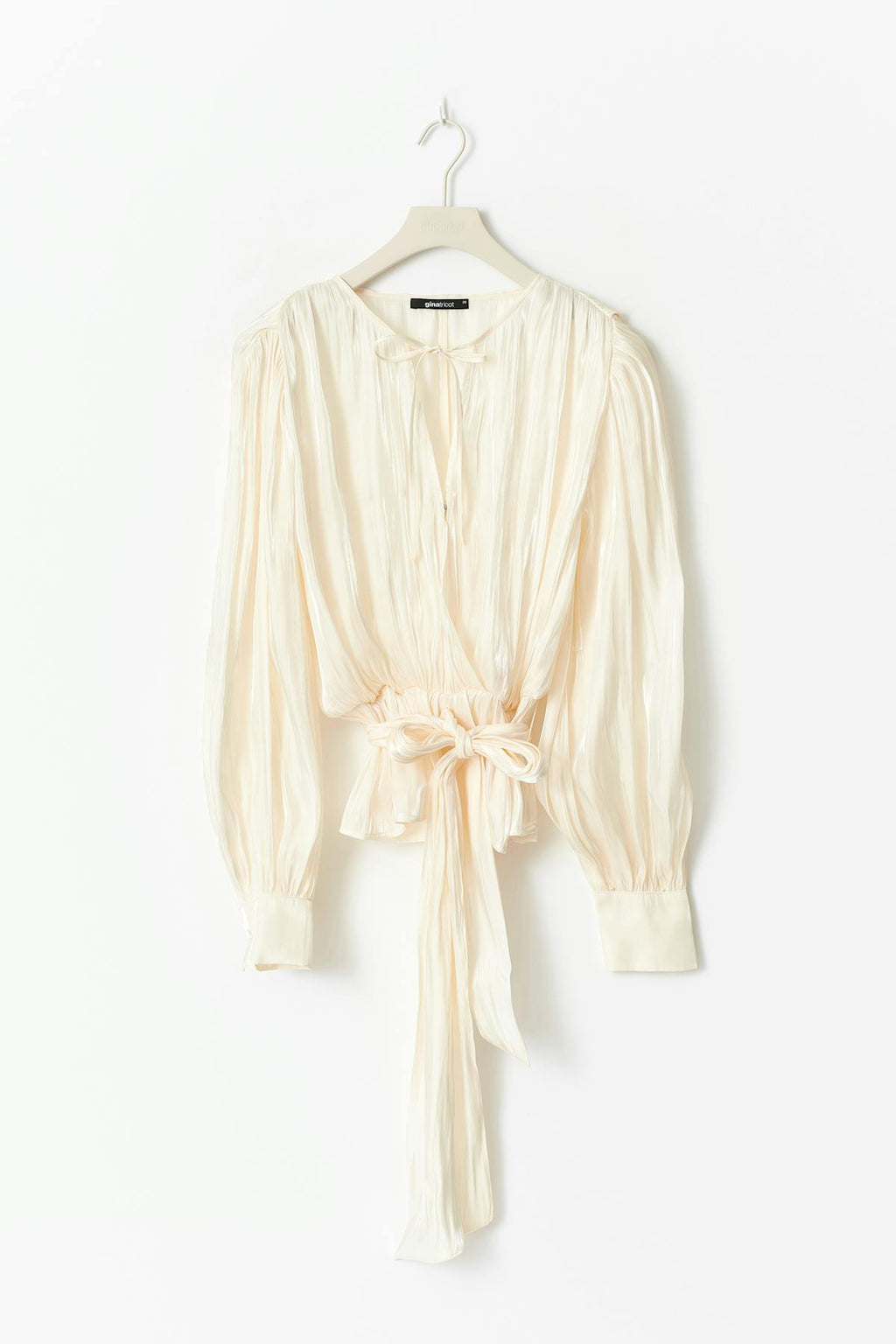 Tie front blouse