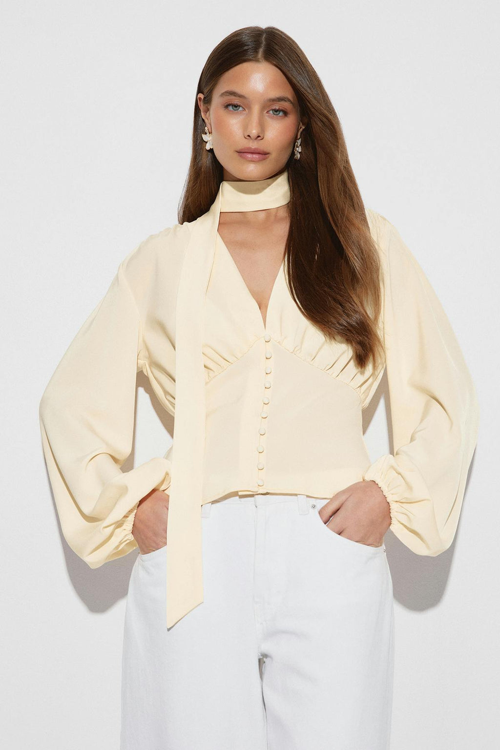Scarf top