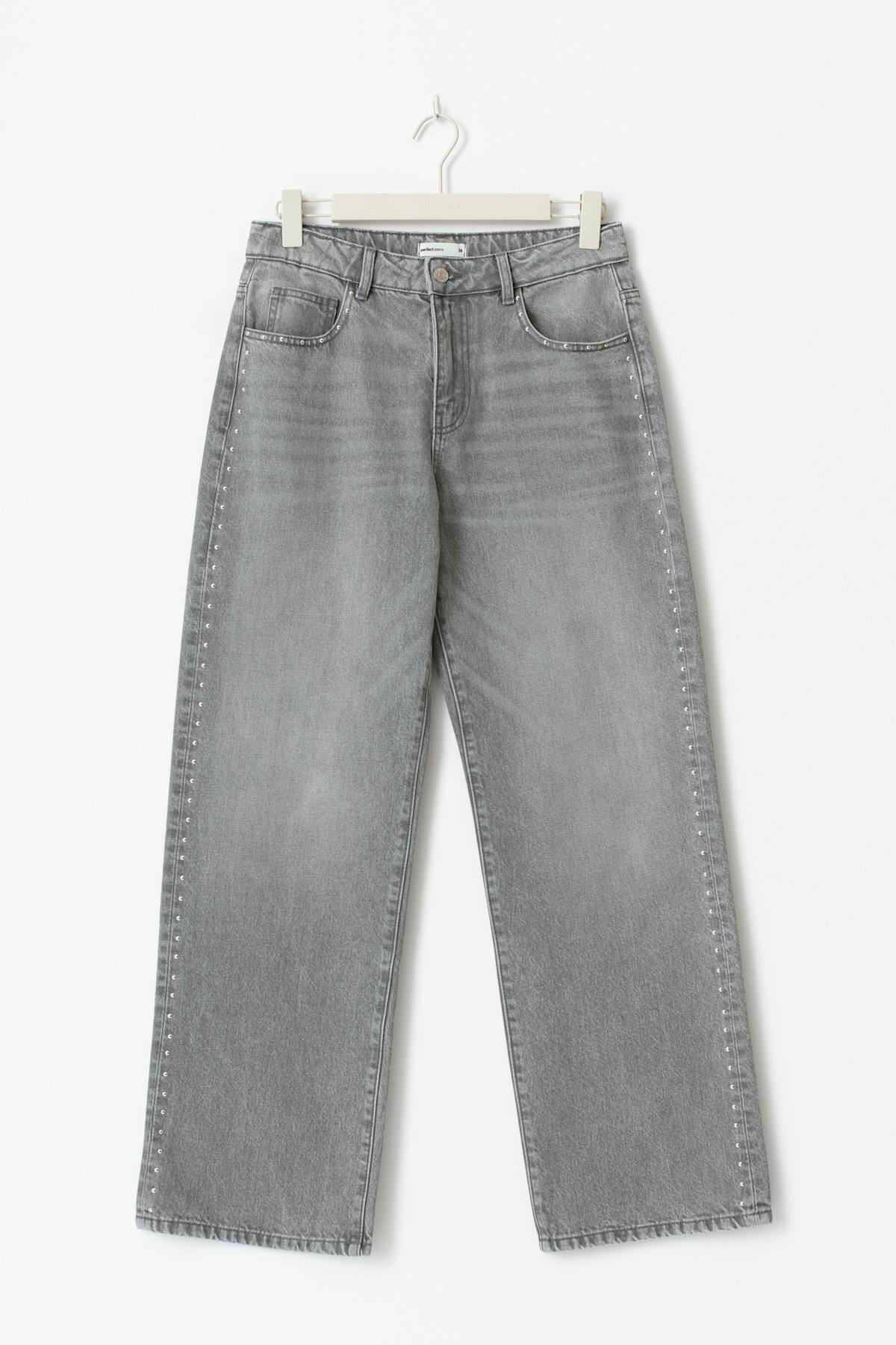 Studded jeans