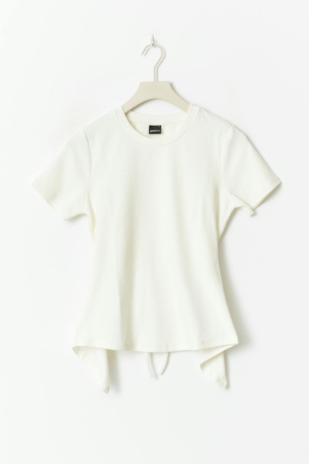 Tie back tee