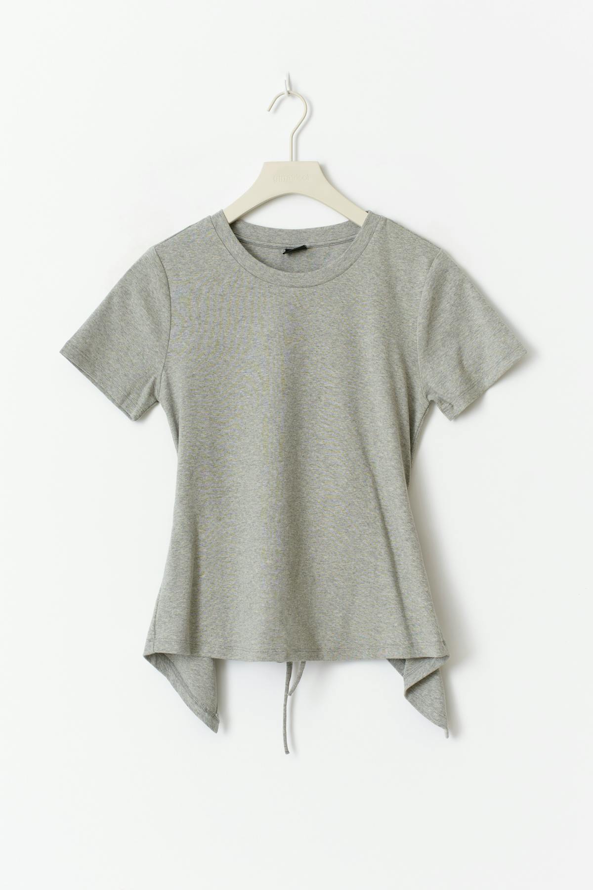 Tie back tee