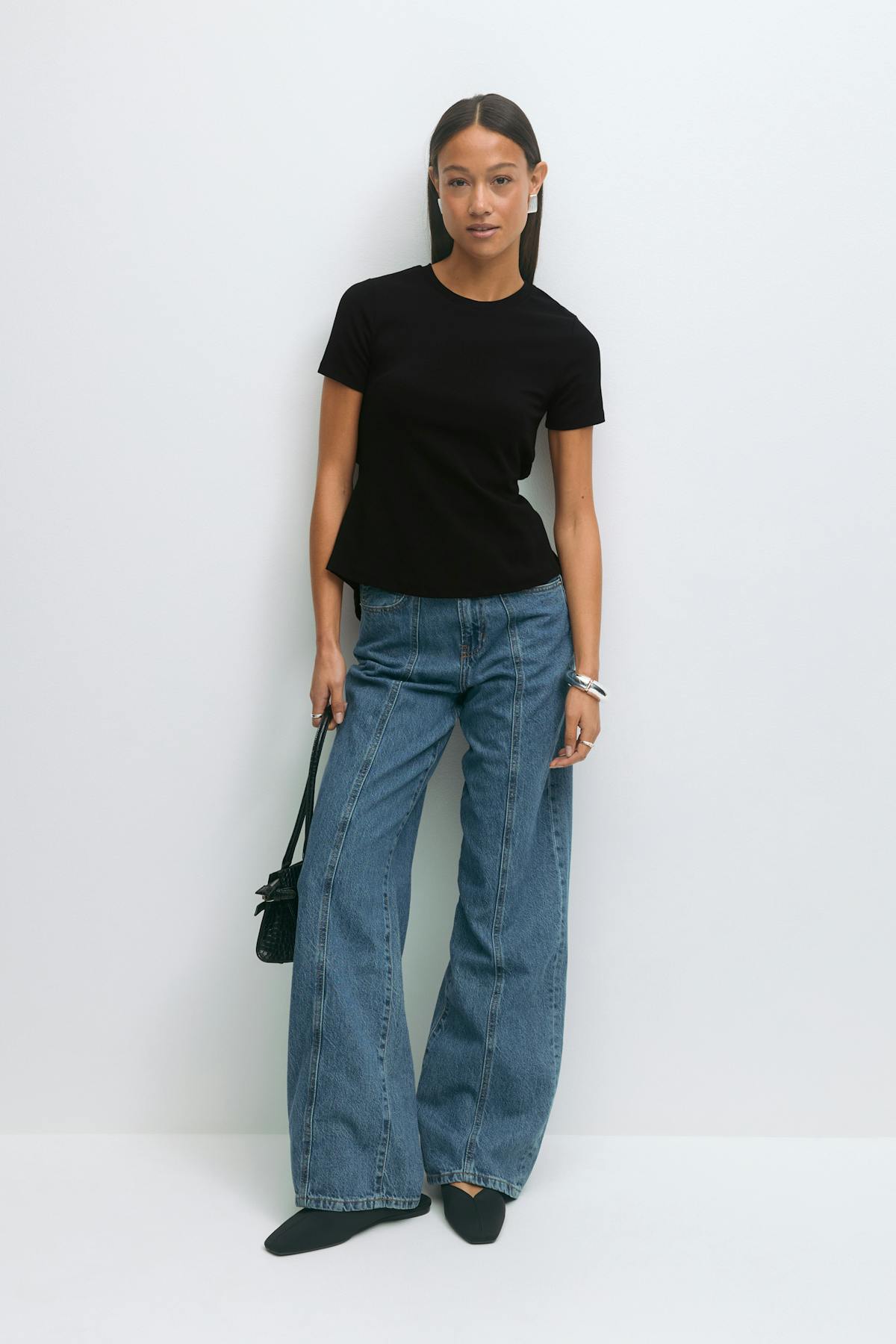 Tie back tee