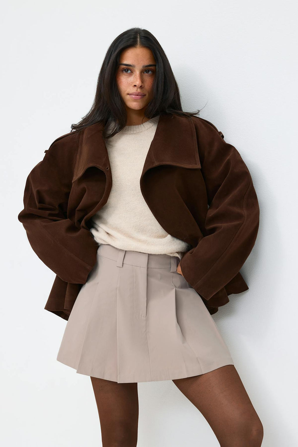 Pleated skirt