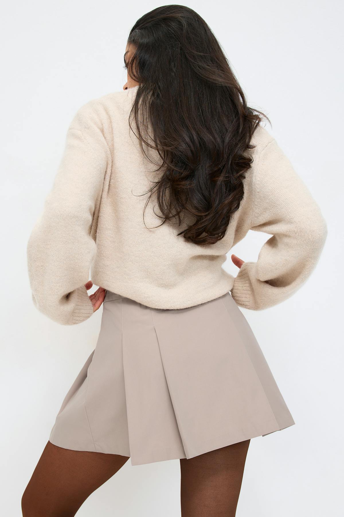 Pleated skirt