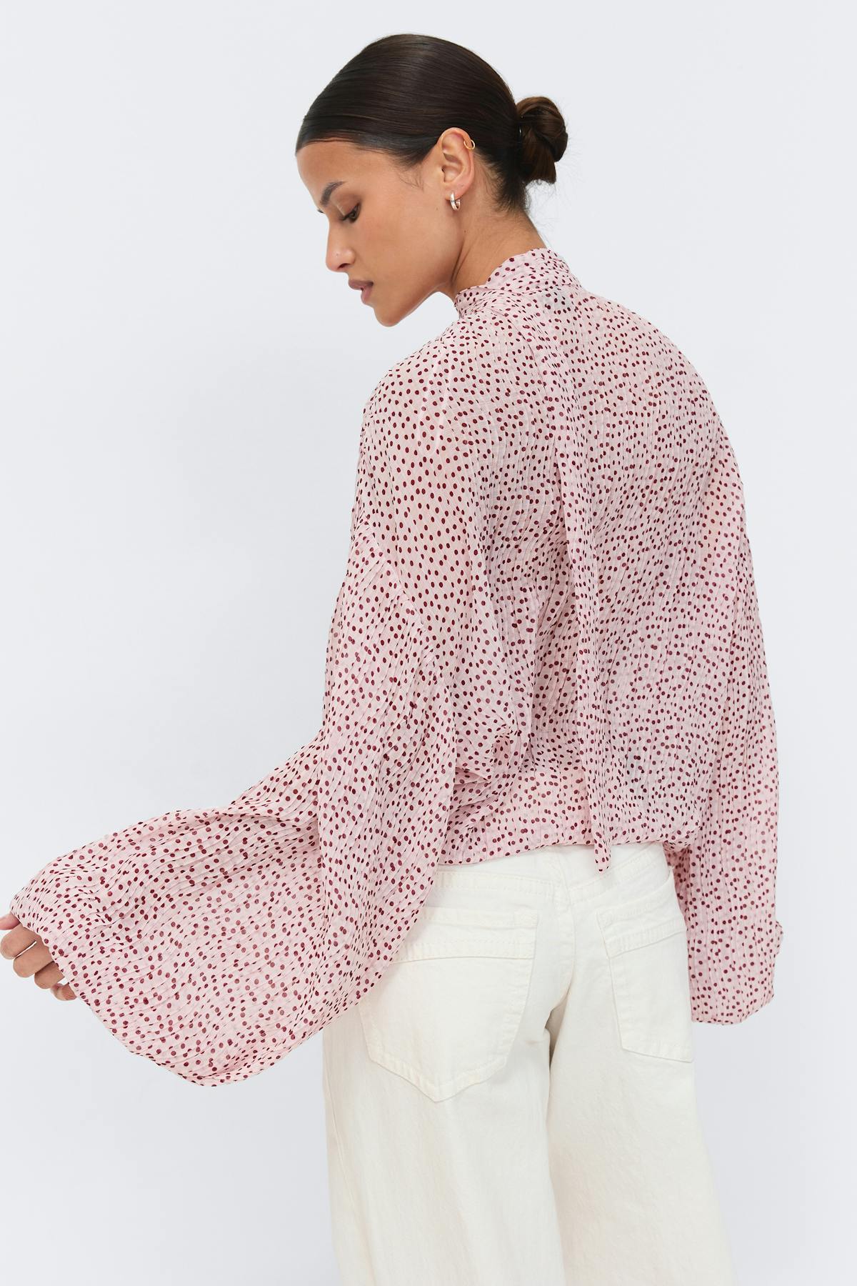 Scarf blouse