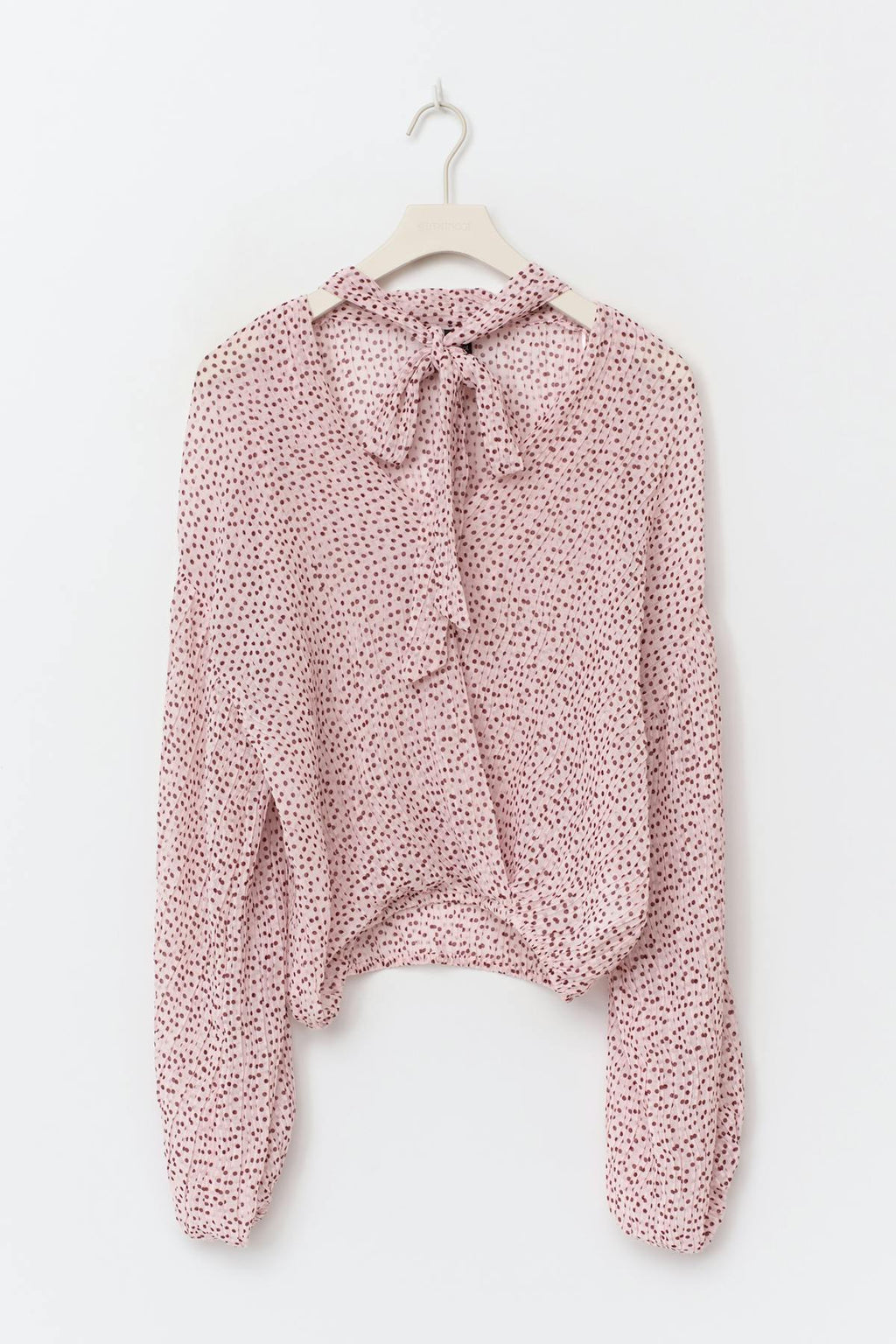 Scarf blouse