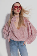 Scarf blouse