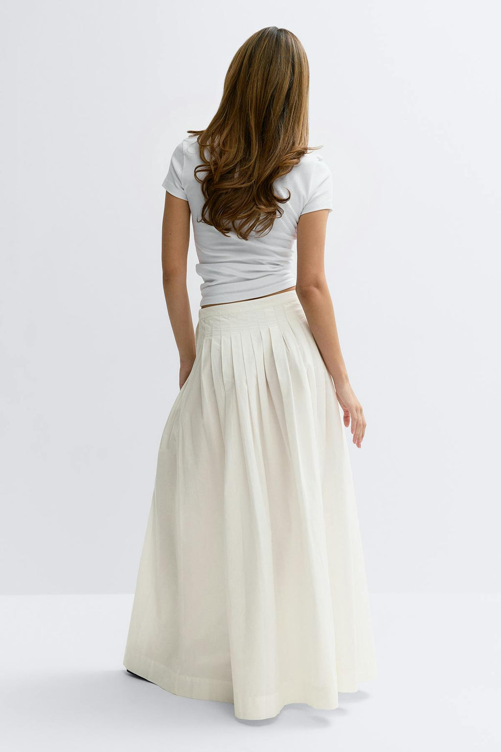 Pleated skirt