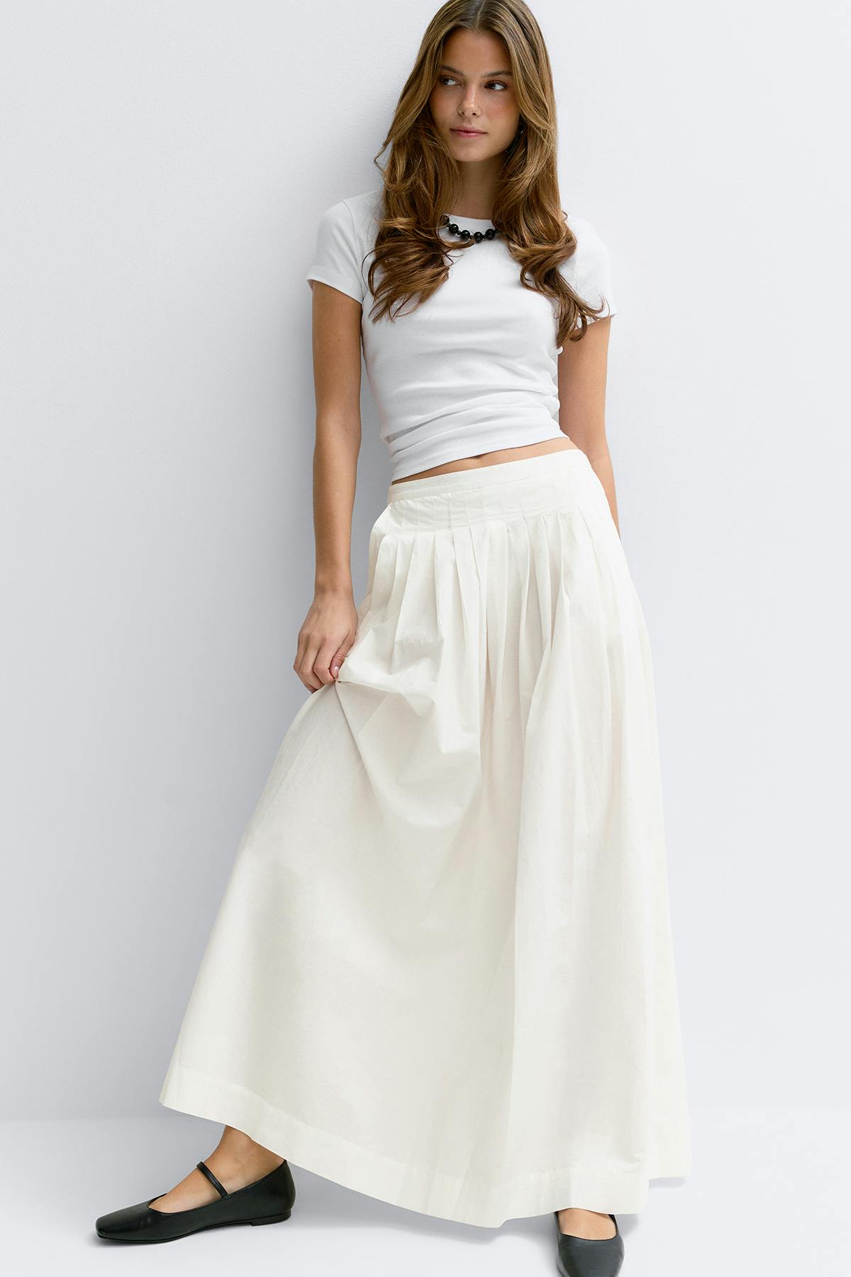 Pleated skirt