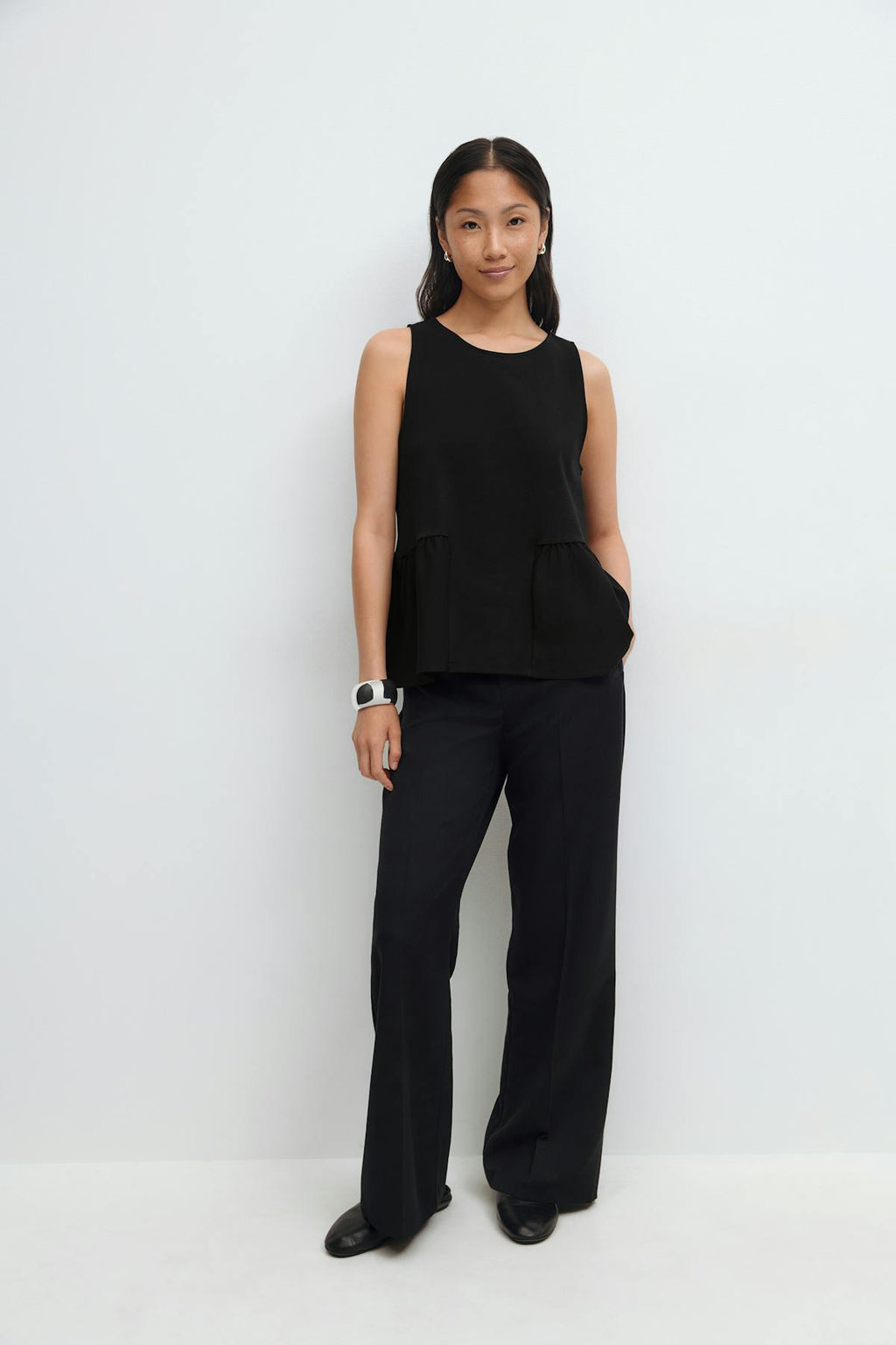 Peplum top