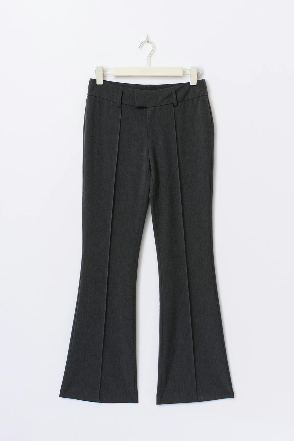Low waist bootcut trousers