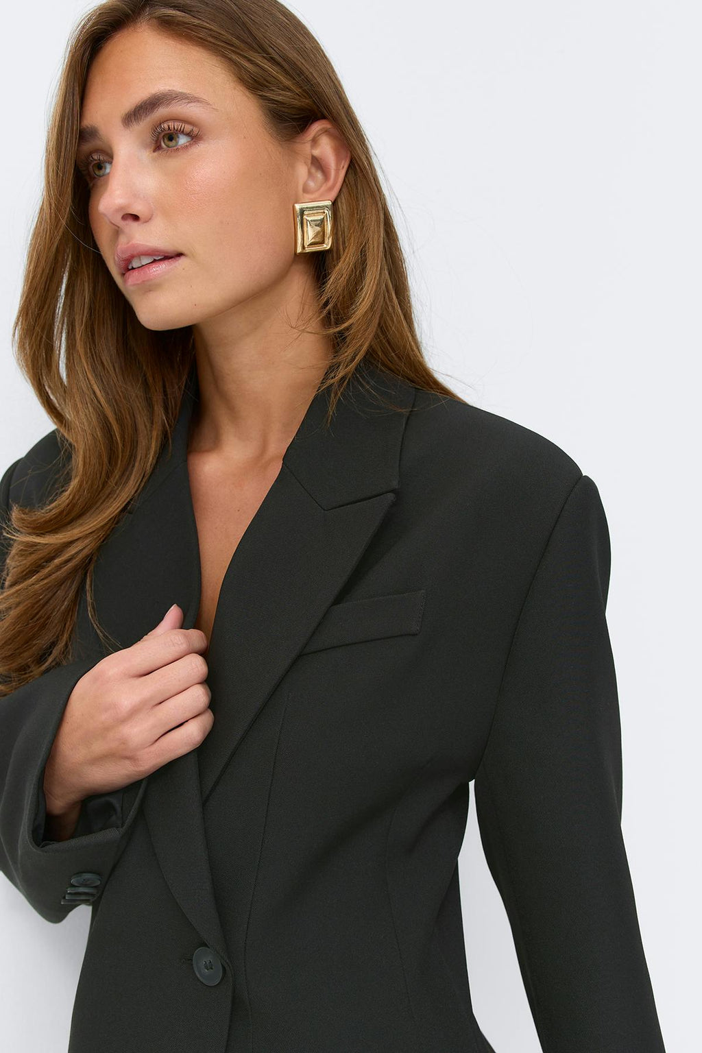 Shaped blazer