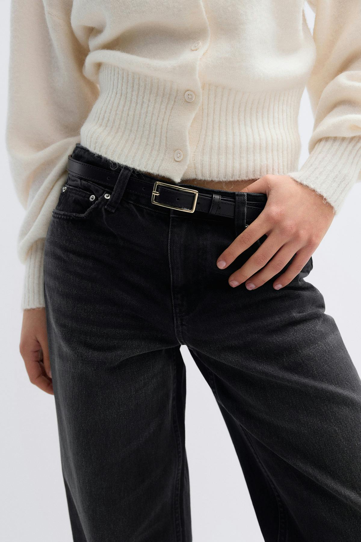 Clean rectangular belt