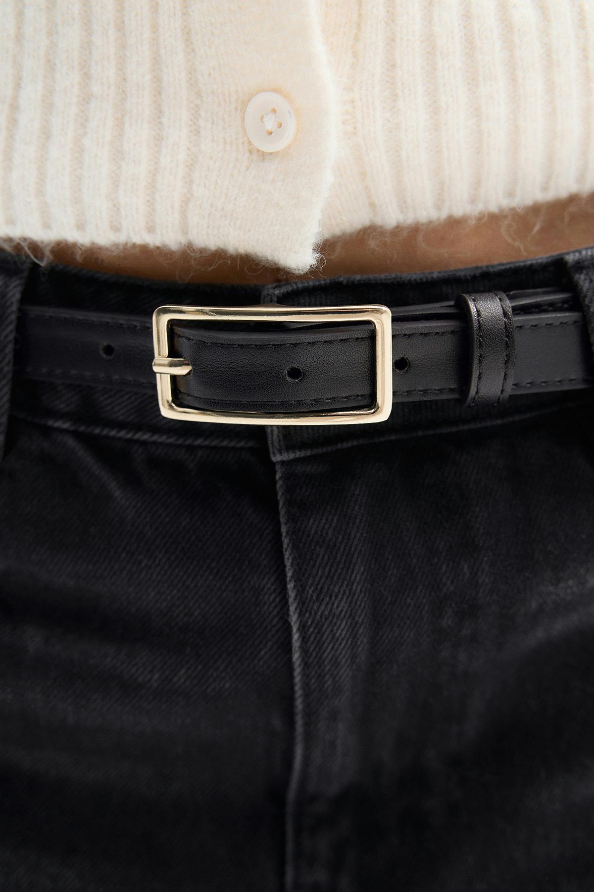 Clean rectangular belt