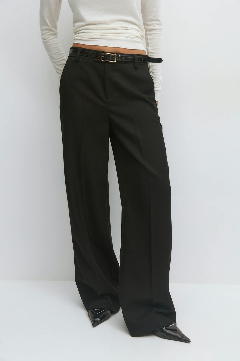 Clean rectangular belt