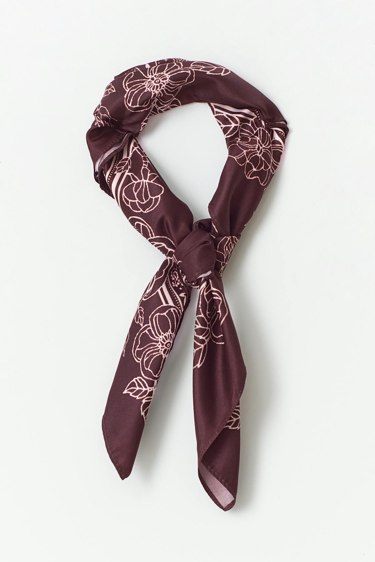 Satin scarf