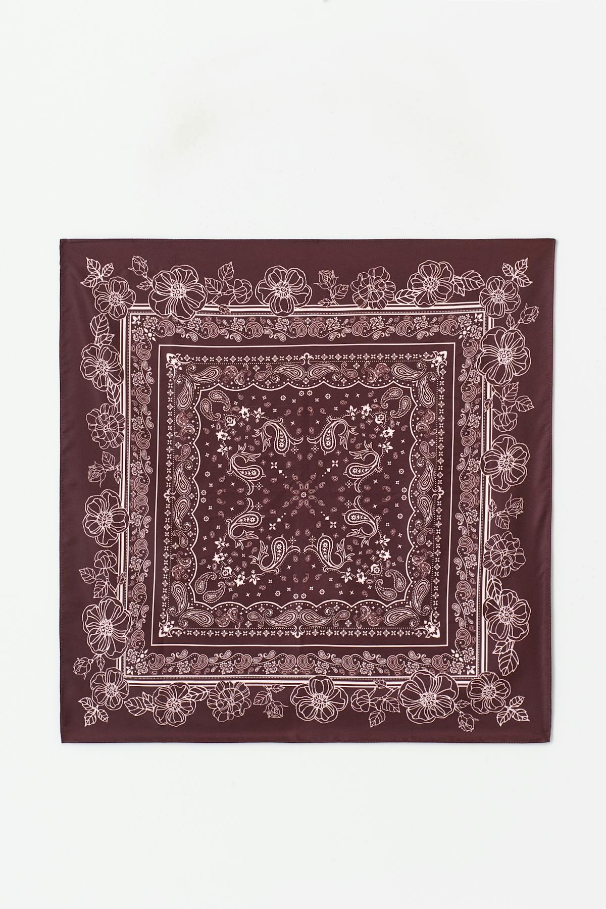 Satin scarf