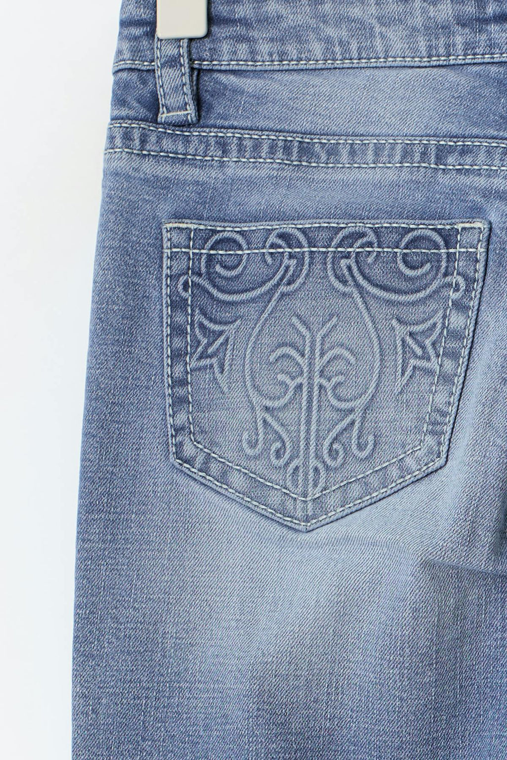 Hip hug flare jeans