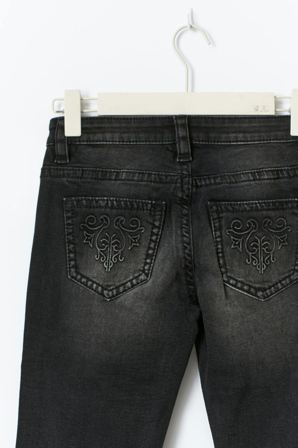 Hip hug flare jeans