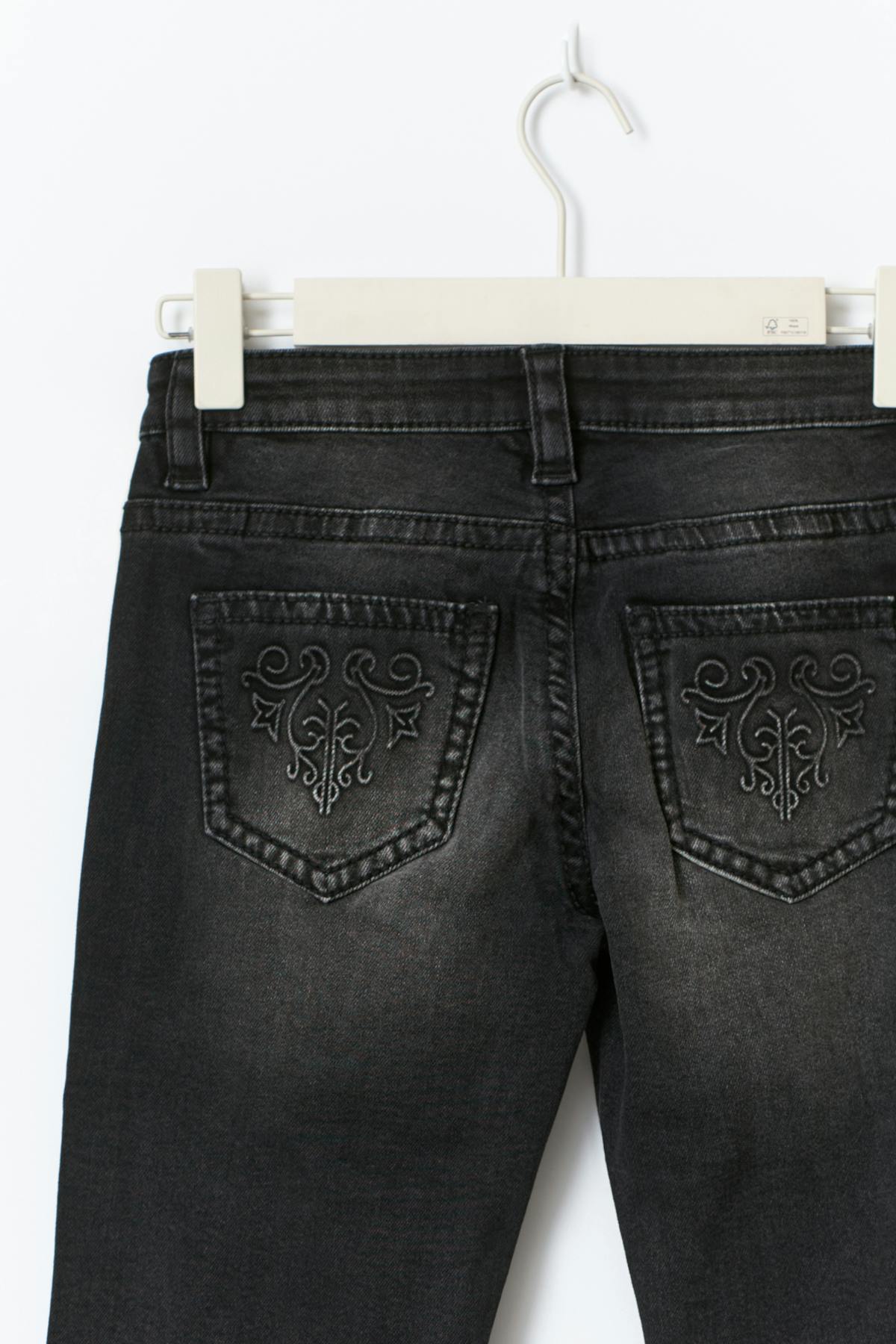 Hip hug flare jeans
