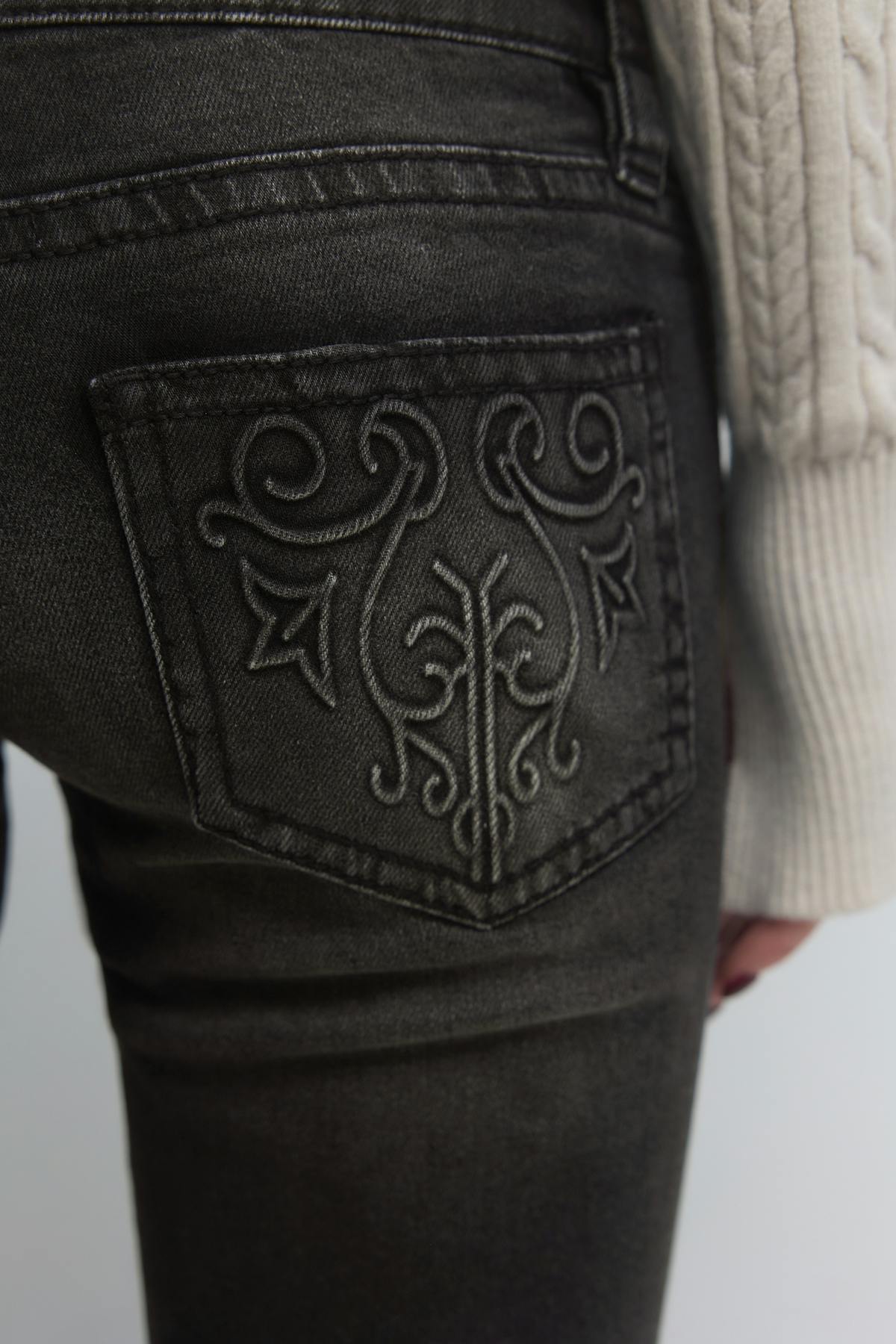 14+ hip hug flare tall jeans