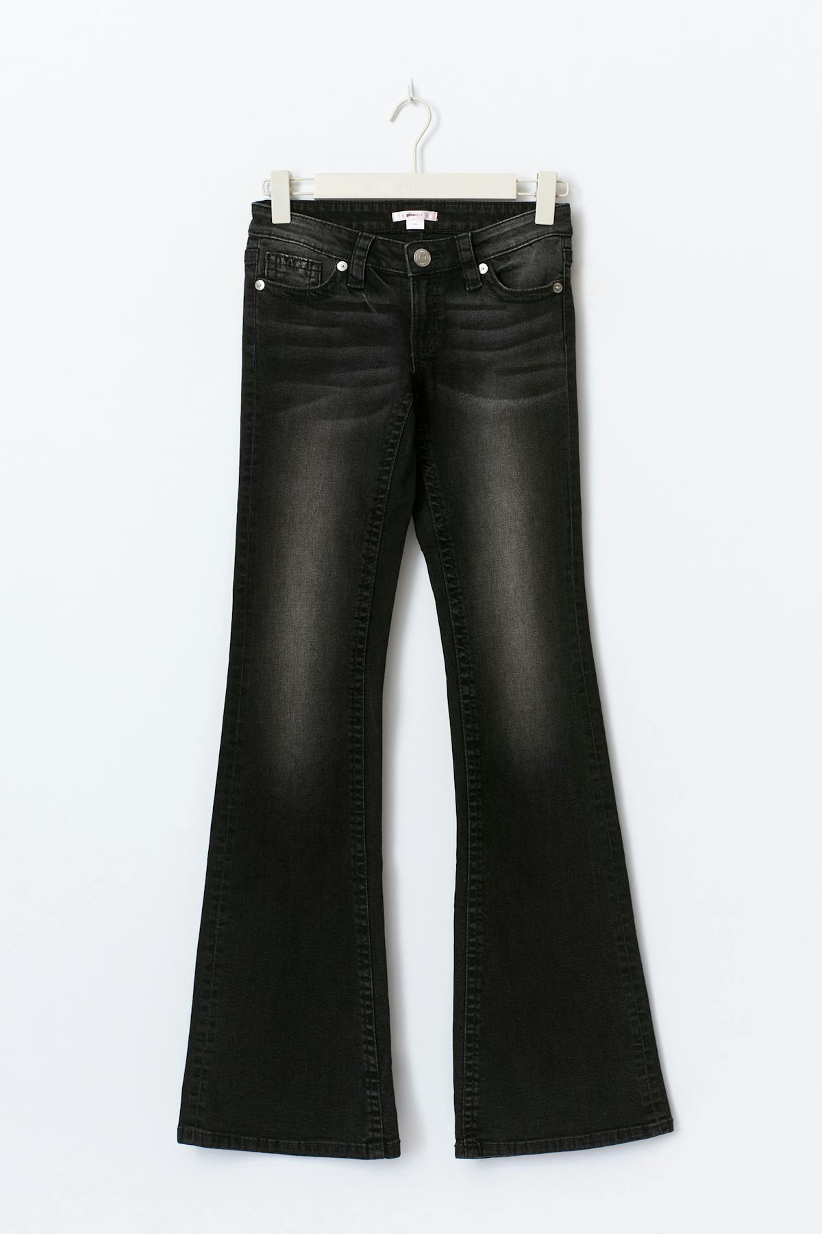 14+ hip hug flare tall jeans