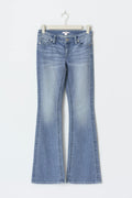 Hip hug flare tall jeans