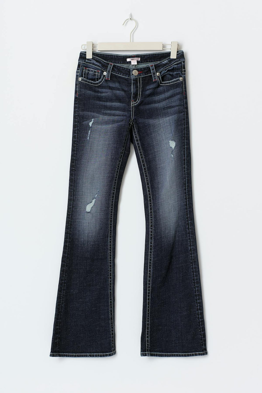 Hip hug flare tall jeans