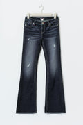 Hip hug flare tall jeans