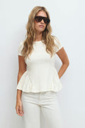 Peplum top