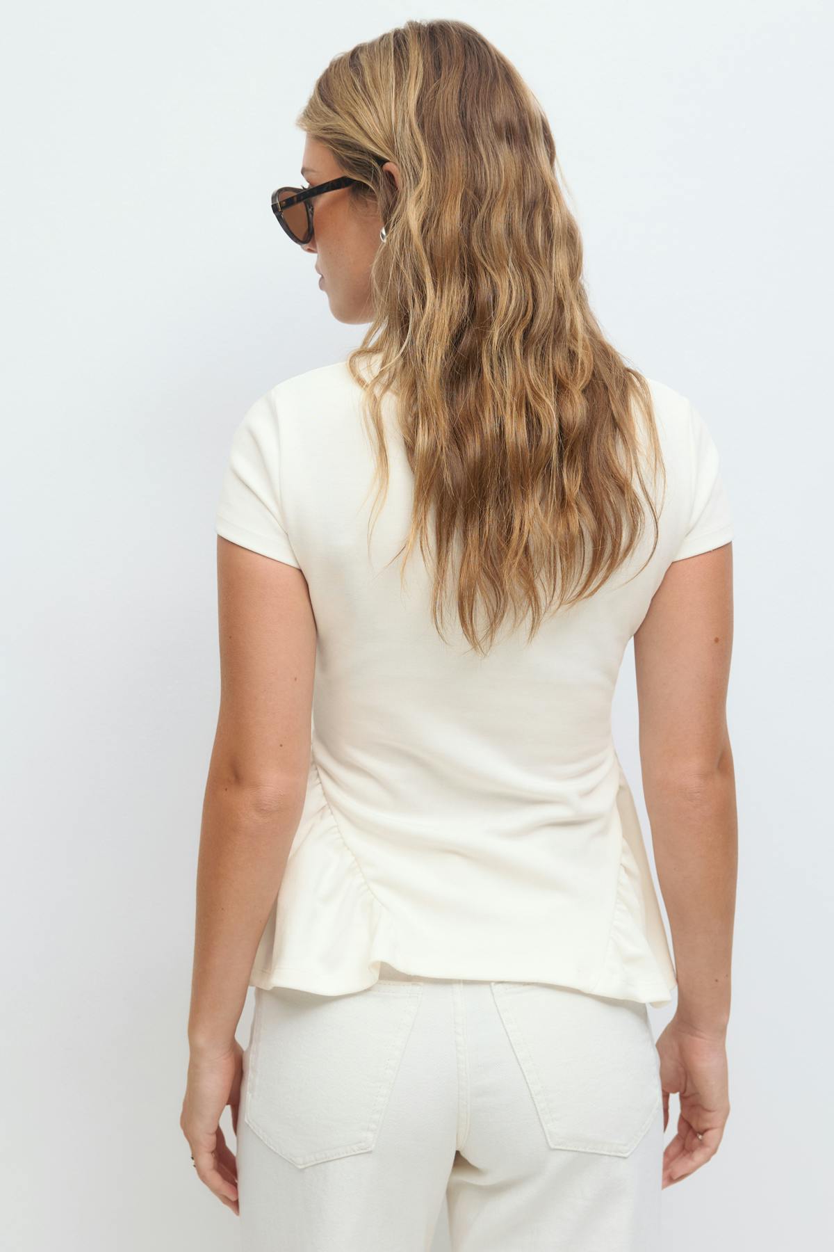 Peplum top