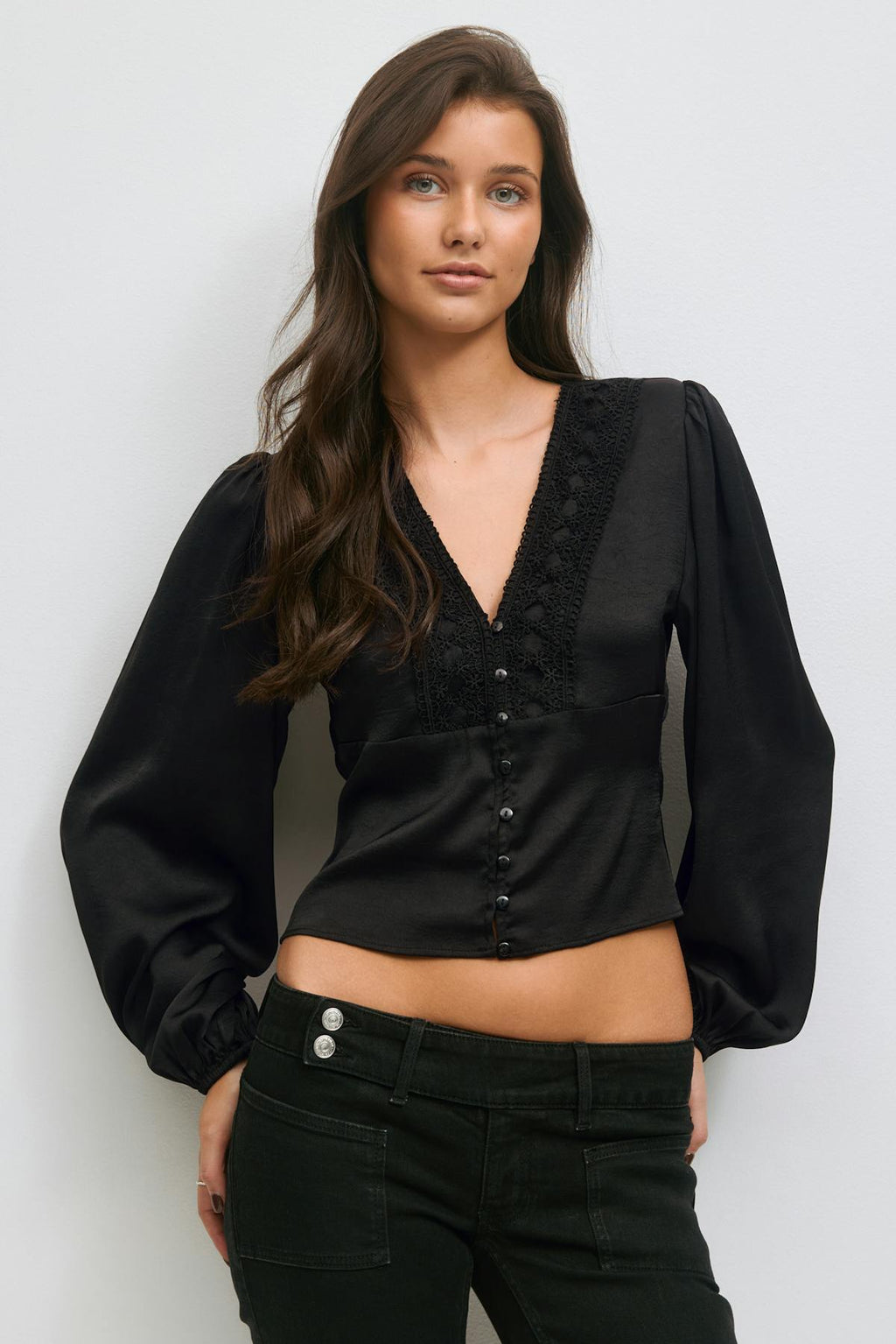 14+ lace blouse