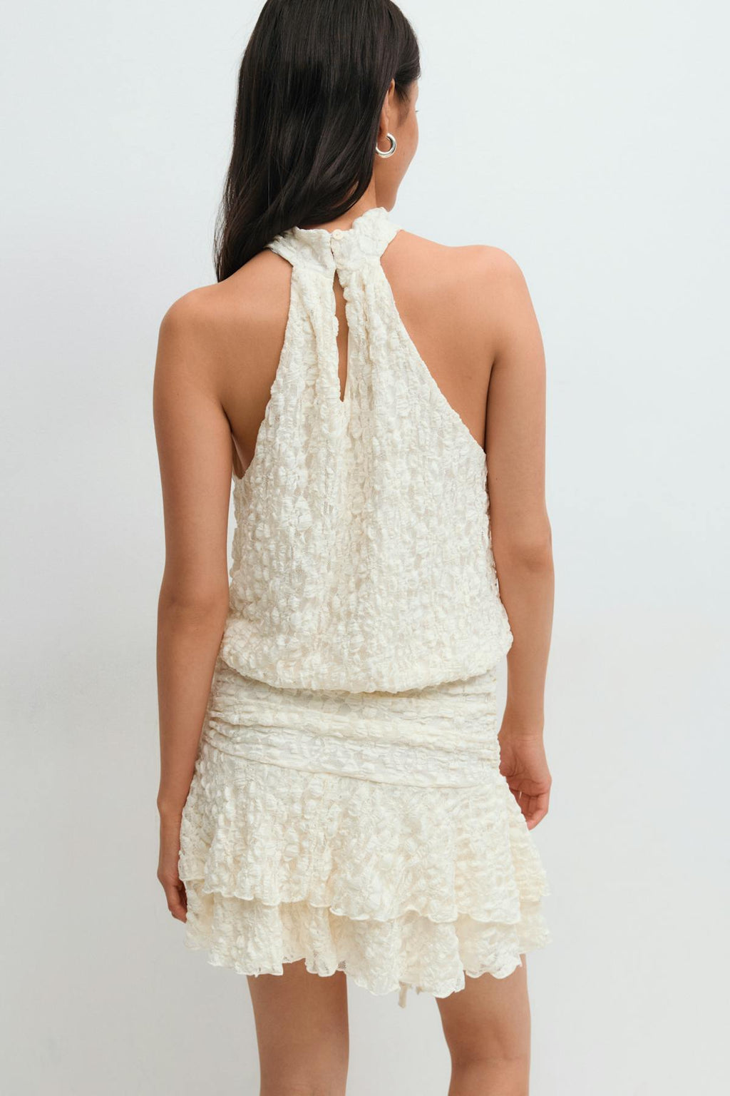 Mini lace dress