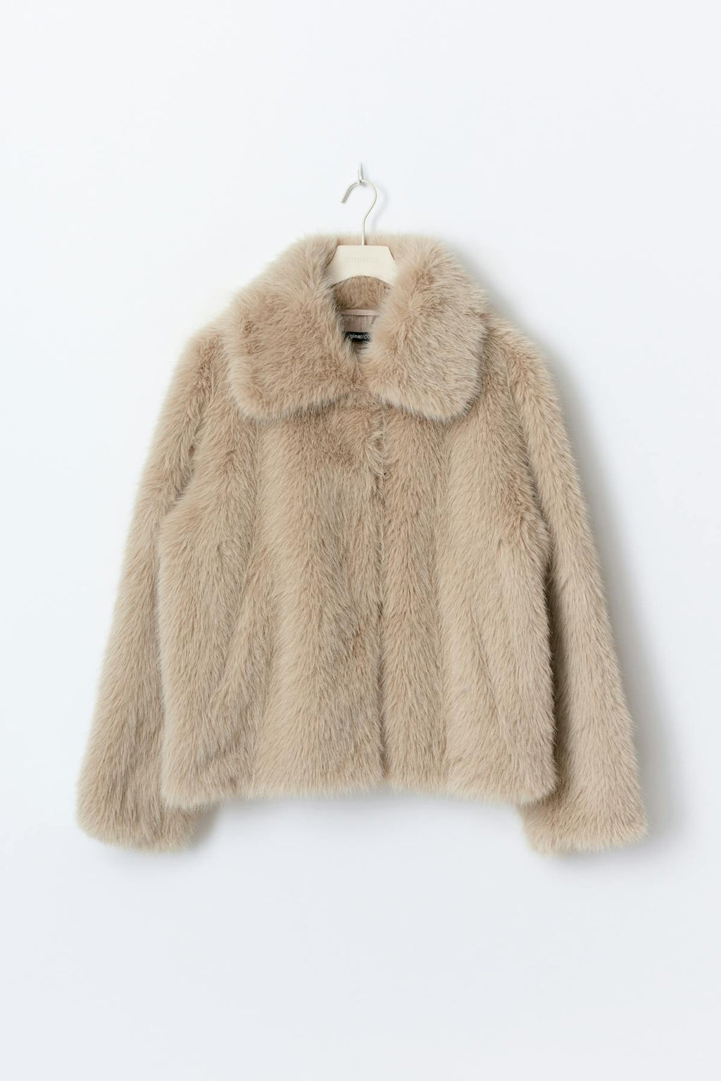 Faux fur short jacket
