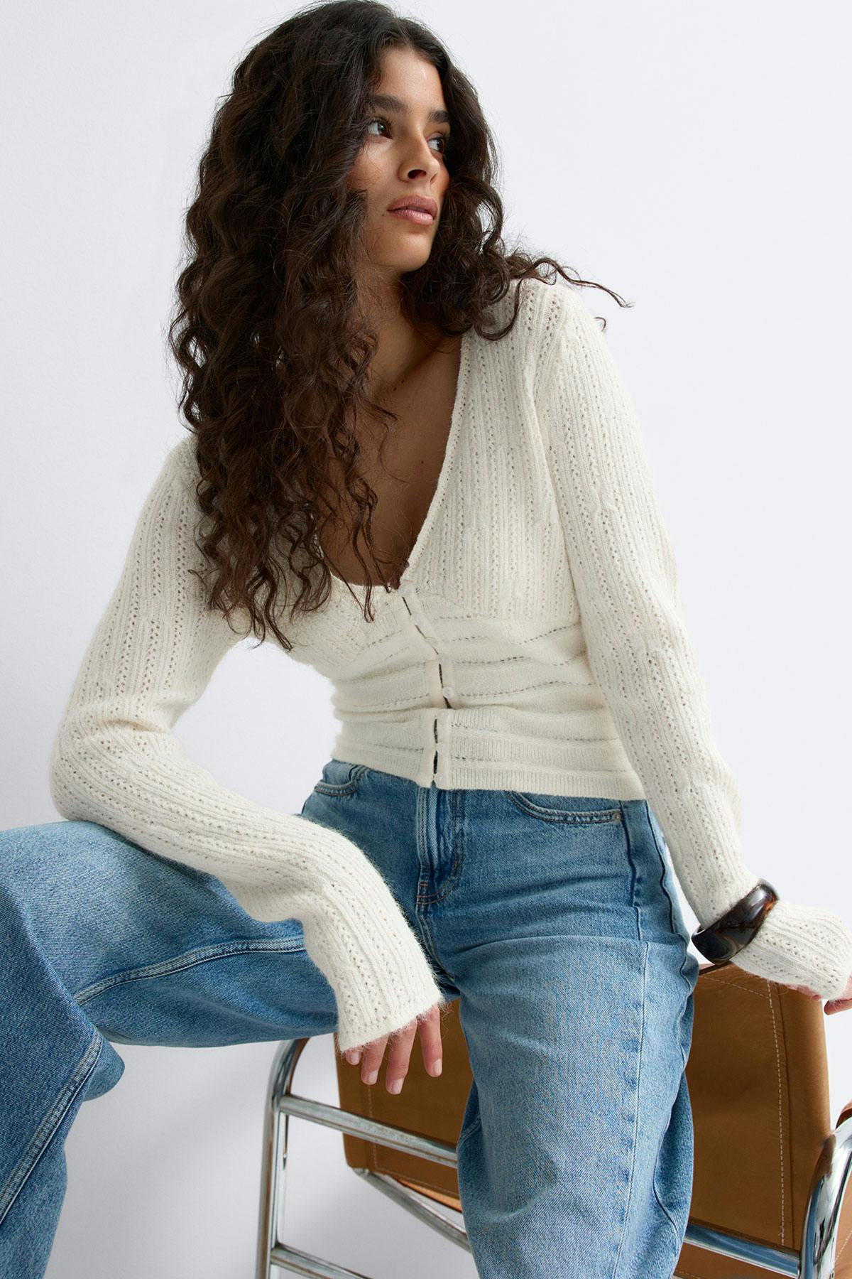 Knitted top
