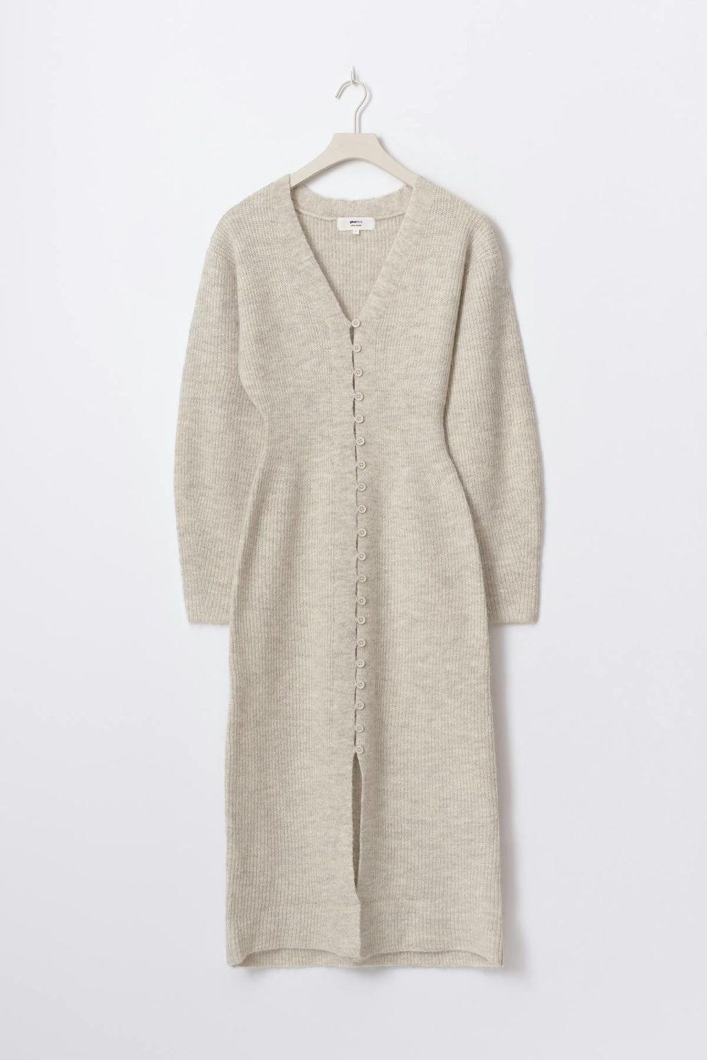Shaped knitted dress