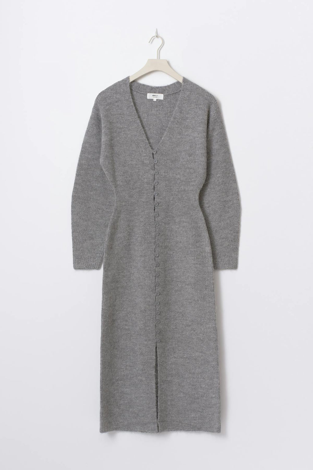Shaped knitted dress