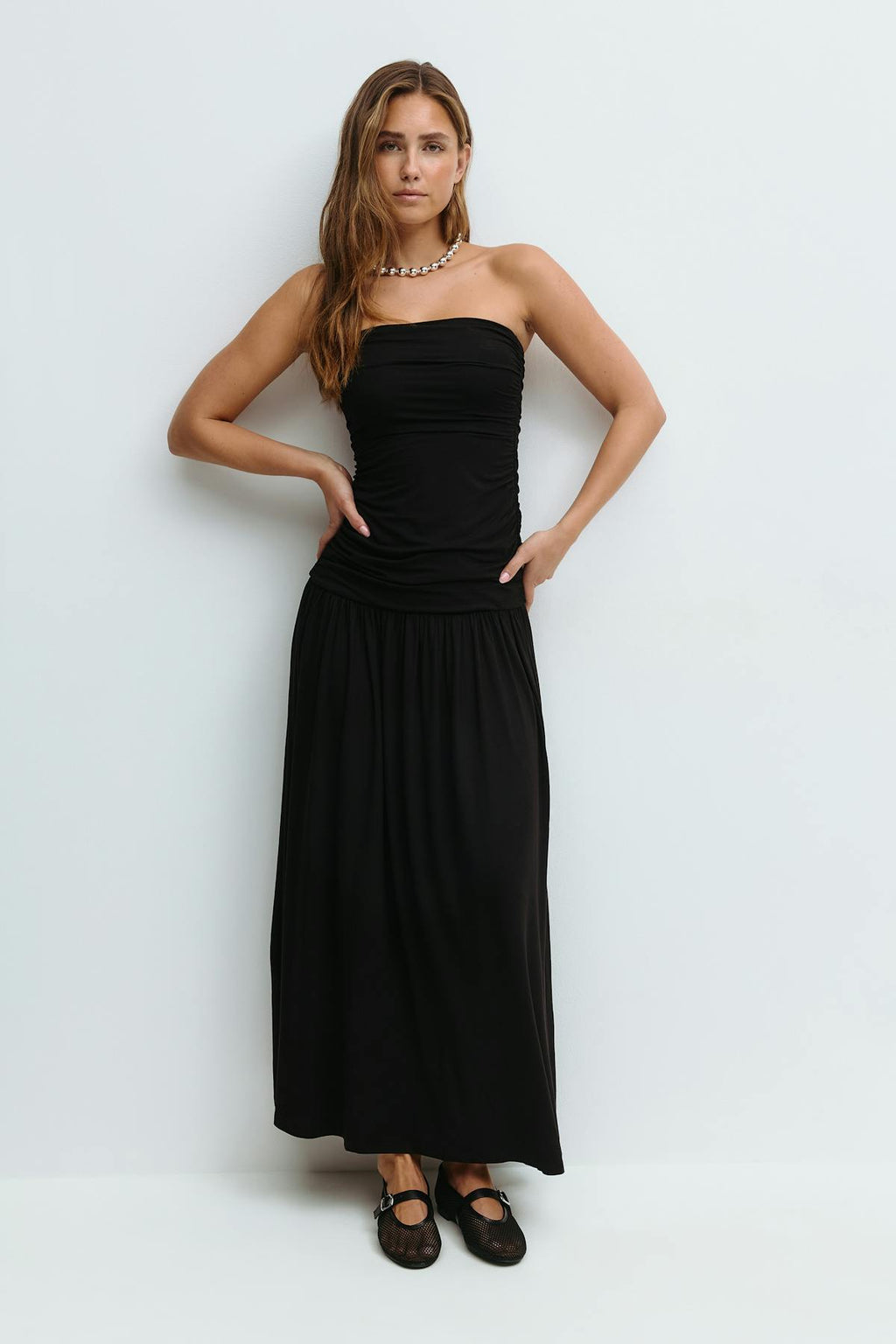 Dropped waist dress