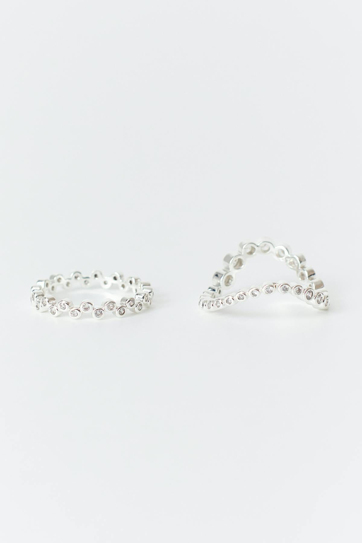2-pack wave rings